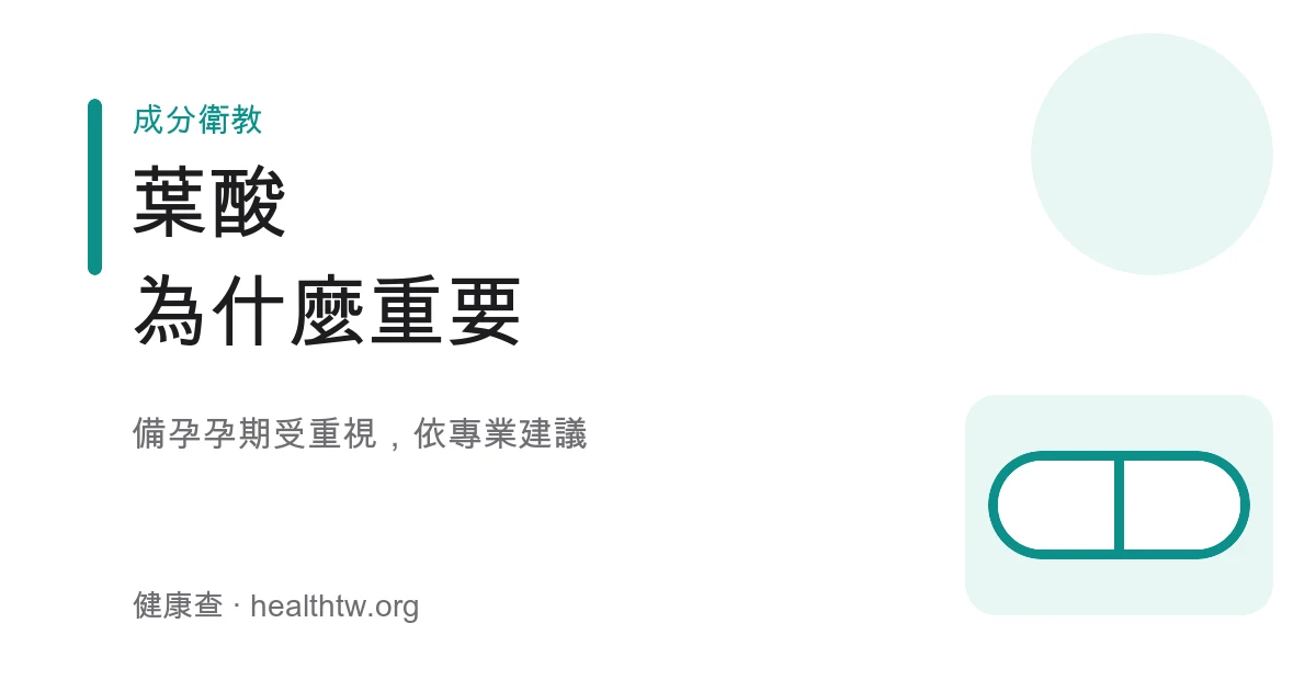 葉酸備孕孕期營養示意圖