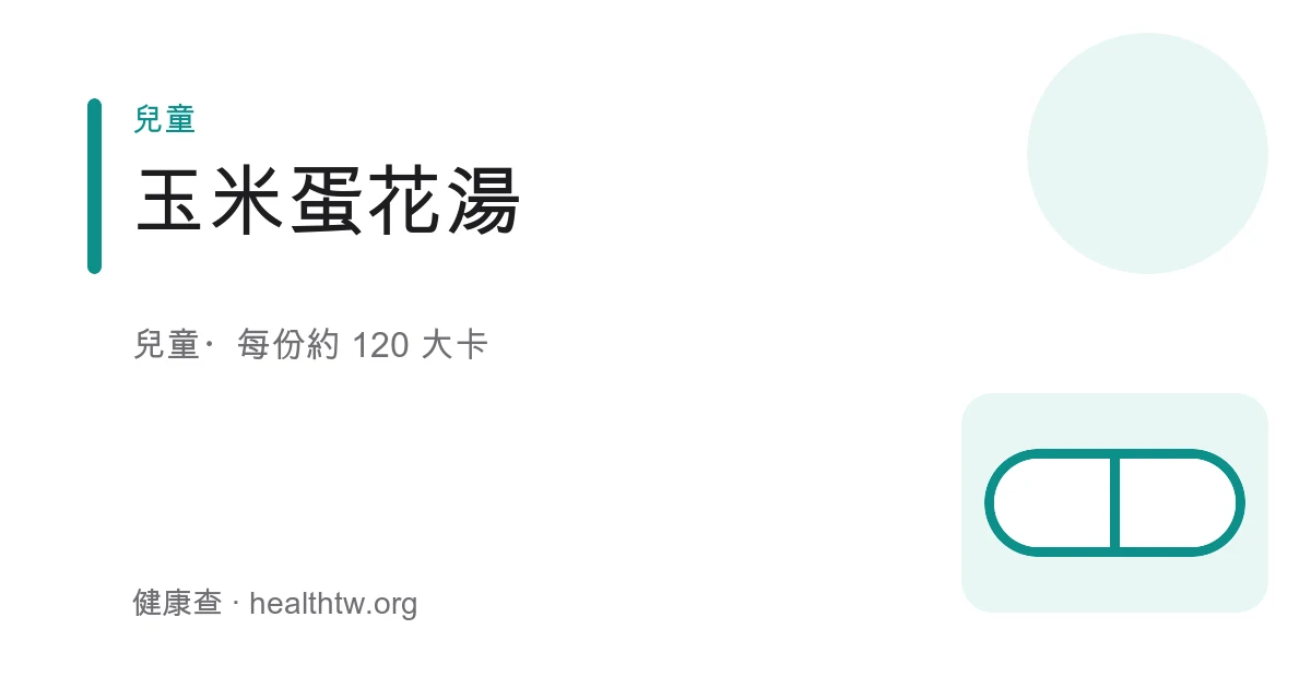 一碗金黃色玉米蛋花湯，湯面漂著綿密蛋花與玉米粒、撒少許蔥花