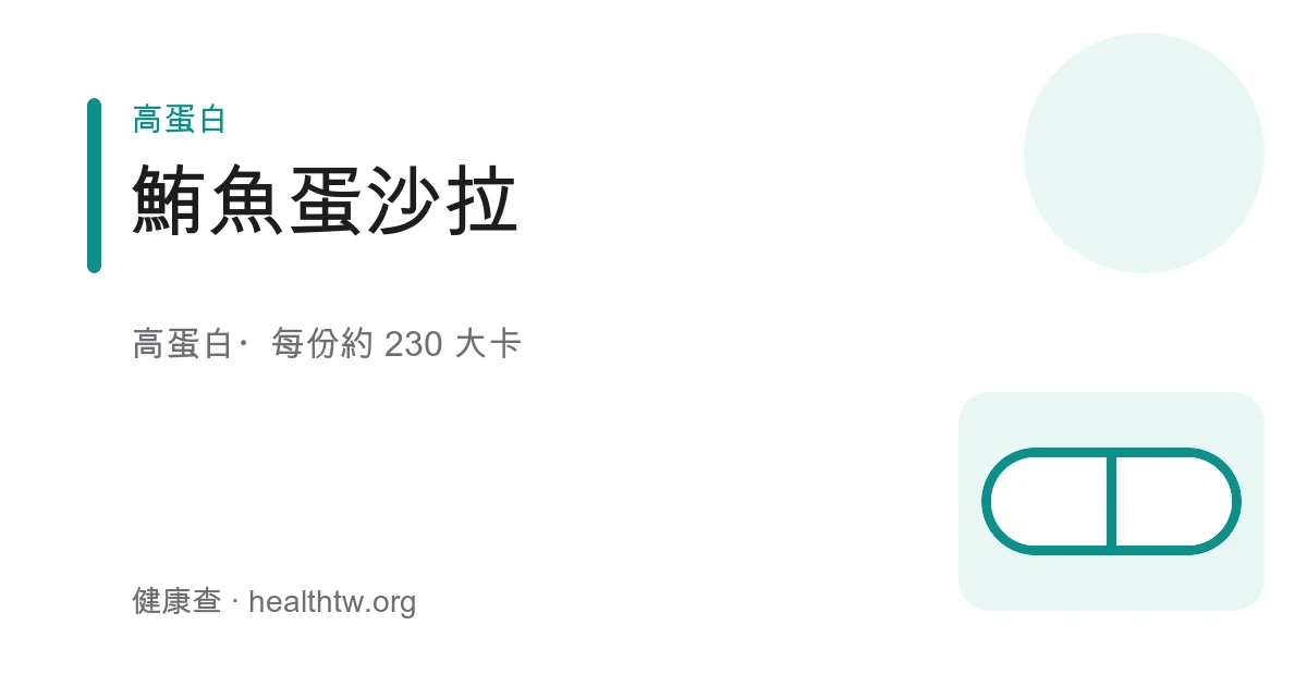 碗裝鮪魚蛋沙拉，可見水煮蛋塊、鮪魚肉、生菜與小番茄